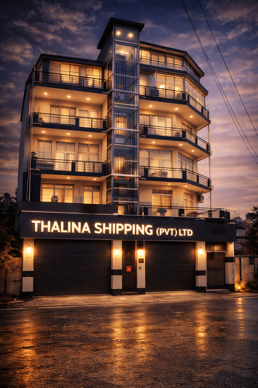 Thalina Shipping Office Building